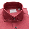 Emanuel Berg - Byron - Chemise manches longues Albini 4Flex - Modern Fit - Rouge - LE CAPITAINE D'A BORD