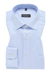 ETERNA - Chemise manches longues rayé Modern Fit - Poudre/Blanc - LE CAPITAINE D'A BORD