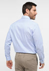 ETERNA - Chemise manches longues rayé Modern Fit - Poudre/Blanc - LE CAPITAINE D'A BORD