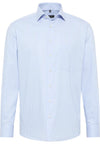 ETERNA - Chemise manches longues rayé Modern Fit - Poudre/Blanc - LE CAPITAINE D'A BORD