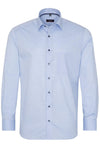 ETERNA - Chemise motifs manches longues Modern Fit - LE CAPITAINE D'A BORD
