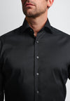 ETERNA - Chemise unie Performance manches longues - Modern Fit - LE CAPITAINE D'A BORD