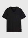 John Varvatos - Davis V-Neck T-Shirt - LE CAPITAINE D'A BORD