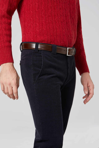 Meyer - Roma 390 - Pantalon Velours Cordé de Laine - LE CAPITAINE D'A BORD