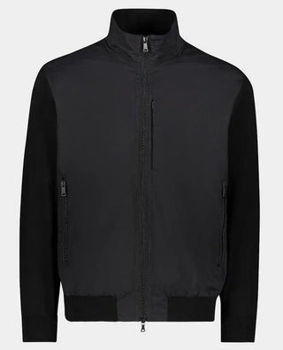Paul & Shark - Cardigan de nylon avec manches en tricot - LE CAPITAINE D'A BORD
