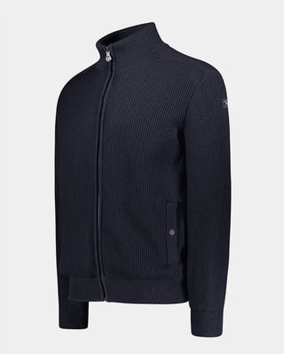 Paul & Shark - Cardigan zip de laine doublé - LE CAPITAINE D'A BORD
