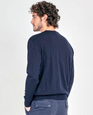 Paul & Shark - Col rond de laine mérinos extra fine Summer Wool - LE CAPITAINE D'A BORD