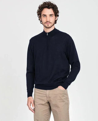 Paul & Shark - Col Zip Summer Wool - LE CAPITAINE D'A BORD