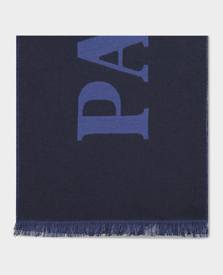 Paul & Shark - Foulard de laine lettré - LE CAPITAINE D'A BORD