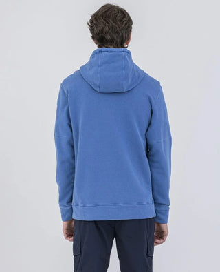 Paul & Shark - Hoody de coton délavé - LE CAPITAINE D'A BORD