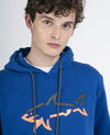 Paul & Shark - Hoody Winter Fleece avec logo requin - LE CAPITAINE D'A BORD