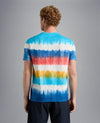 Paul & Shark - T-shirt de coton rayé Tie & Dye - LE CAPITAINE D'A BORD