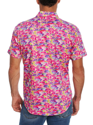 Robert Graham - Chemise manches courtes FISHY BUSINESS - LE CAPITAINE D'A BORD