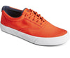 Sperry -  Men's Striper II CVO SeaCycled Sneaker - Orange - LE CAPITAINE D'A BORD