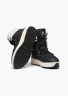 SWIMS - Women's Snow Runner High - Black/White - LE CAPITAINE D'A BORD